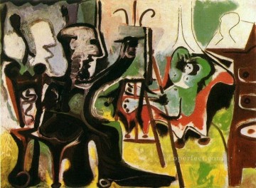  modelo - El artista y su modelo II 1963 Pablo Picasso